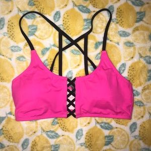 Pink Victoria Secret bikini top